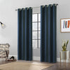 Gette Navy Grommet Curtain Panel - 52\" X 95\"