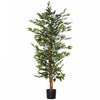 HOMCOM 5FT Artificial Ficus Tree for Indoor Decoration