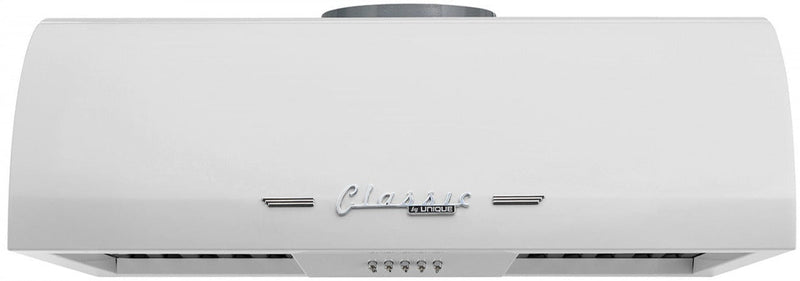 Classic Retro by Unique 24-Inch Under Cabinet Range Hood - UGP-24CR RH W