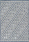 Livia Transitional 5'3\" x 7'0\" Area Rug in Blue Indoor Area Rug