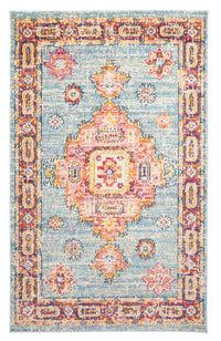 Lotus Blue Rug 5'0