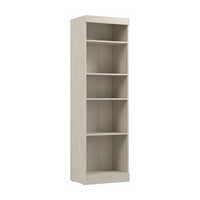 Bestar Pur 25 W Closet Organizer - Linen White Oak