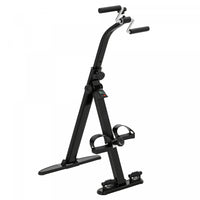 Soozier Seated Pedal Exerciser Foldable Leg Exercise Bike With Lcd Monitor