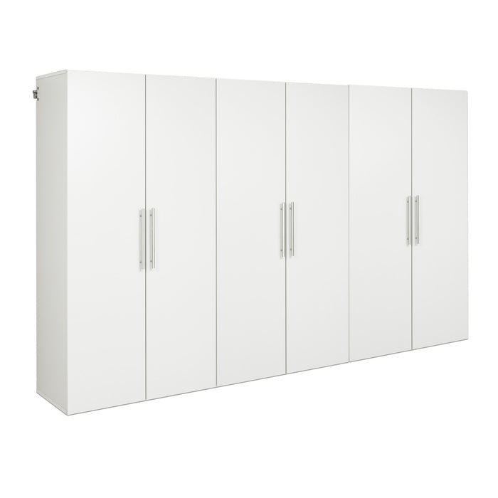 Hangups 108-inch 3-piece Garage Storage Cabinet Set E - White