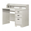 Versa Computer Office Desk With Hutch - Winter Oak 