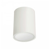 Dainolite Echo Flush Mount 12w Matte White Frosted Acrylic Diffuser Lamp