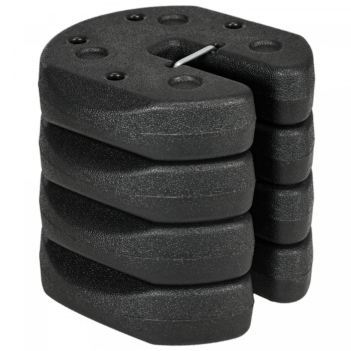 Outsunny Pop Up Canopy Weights Set of 4, Gazebo Tent Weights, Total 26 LBS