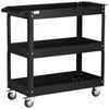 Durhand 3 Tier Rolling Tool Cart With Wheels Mobile Utility Cart