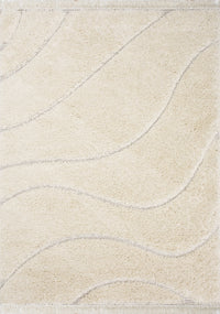 Napa Curves Shag Area Rug - 5'3