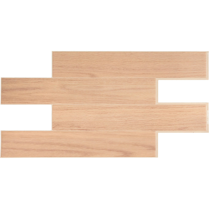 Smart Tiles Peel and Stick 2-Sheet 23 x 12 Backsplash - Norway Oak