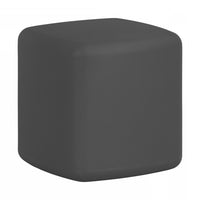 Dalya Patio Chairside Table - Dark Grey