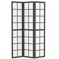 HOMCOM 3 Panel Room Divider, 5.6 ft Folding Privacy Screen, Black