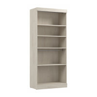 Bestar Pur 36 W Closet Organizer - Linen White Oak