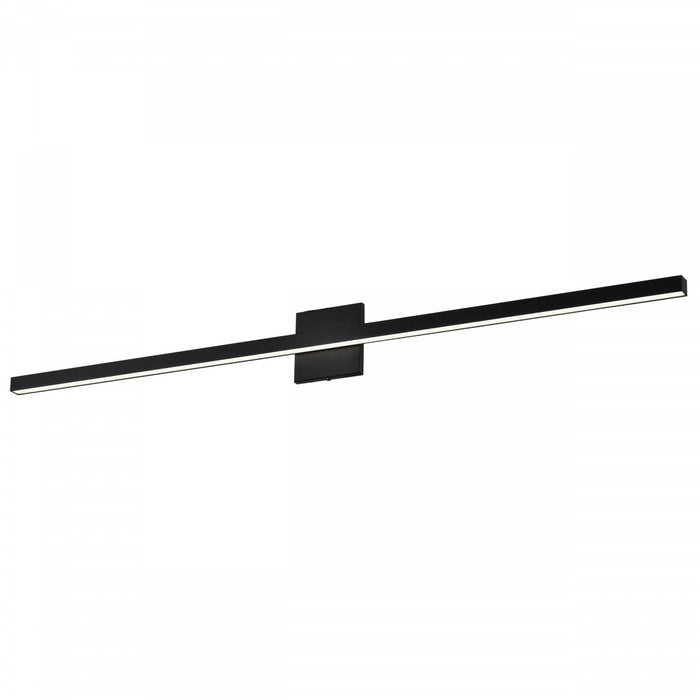 Dainolite Arandel Vanity Light 36w LED Matte Black Diffuser Lamp