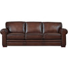 Hydeline Brookfield Leather Sofa - Brown