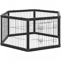 Pawhut Dog Playpen, 6 Panels 24.5