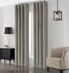 Edison Light Grey Grommet Curtain Panel - 52\" X 95\"