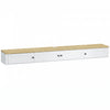 HOMCOM Floating TV Stand for TVs up to 72 Inch, Wall Mounted Media Console