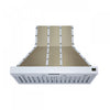Forno Ambassador 48" Range Hood, White, 304 CFM, 3 speeds, Remote Control - FRHWM5099-48CPWHT | Hotte de cuisine Ambassador 48 po, blanc, 304 PCM, 3 vitesses, telecommande - FRHWM5099-48CPWHT