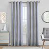 Fossil Grey Grommet Curtain Panel - 52\" X 95\"