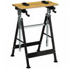 Homcom Work Bench With Adjustable Height And Angle