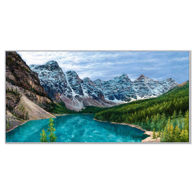 Chalet Lake Wall Art