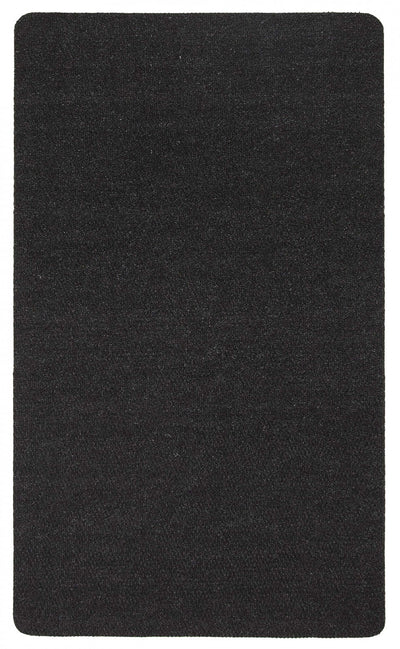 Modern 4'0" x 6'0" Hobnail indoor/outdoor Rug mat in Black Outdoor Area Rug | Tapis Interieur/Exterieur Hobnail Moderne 4'0" x 6'0" en Noir