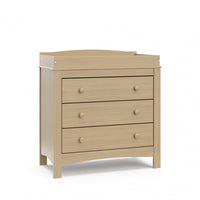 Graco Noah 3 Drawer Chest with Changing Topper - Driftwood Dresser