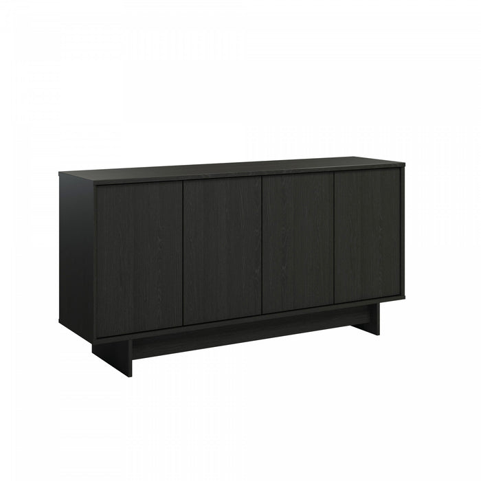 Prepac Finnley Buffet Sideboard - Black Oak