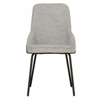 Thora Taupe Upholstered Accent Dining Chair (Set of 2)