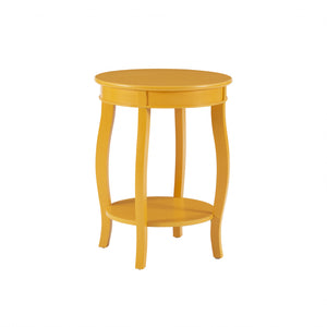 Rainbow Chairside Table - Yellow