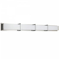 Dainolite Winston Vanity Light 72w Polished Chrome Light White Acrylic Diffuser Lamp