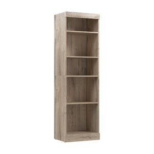 Bestar Pur 25 W Closet Organizer - Rustic Brown