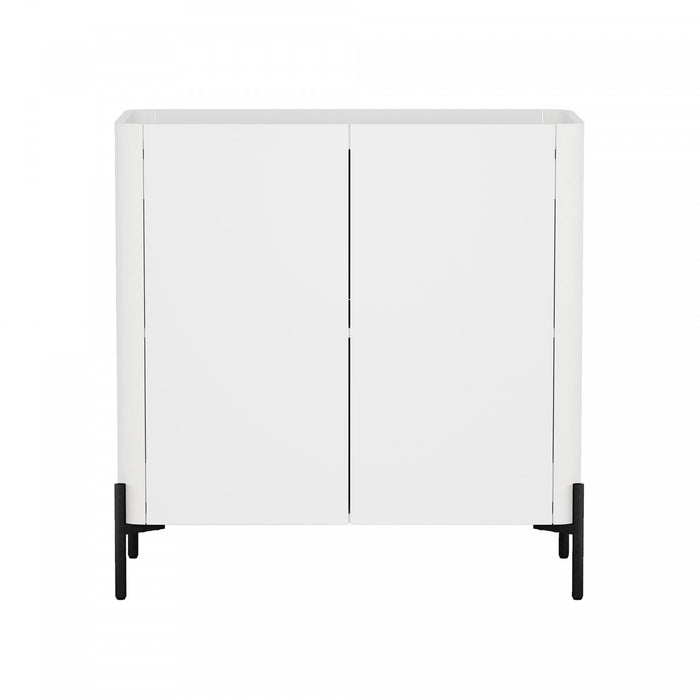 Abbey Modern 32\" Accent Cabinet in White