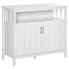 HOMCOM Sideboard Buffet Storage Cabinet Console Table with 2 Doors White