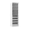 Bestar Versatile 25 W Closet Shoe Organizer - White