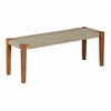 Agave Rope Bench - Beige/Natural