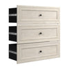 Bestar Versatile 3-Drawer Set for 36 W Closet Organizer - Linen White Oak