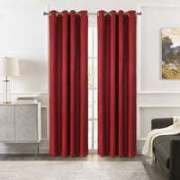 Adora Red Grommet Curtain Panel - 52
