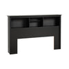 Full/Queen Bookcase Headboard - Black