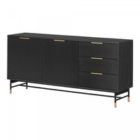 Arlo Sideboard - Ash Oak Gold