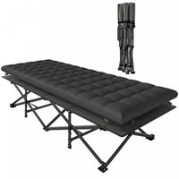 Outsunny Camping Cot with Pad, 32