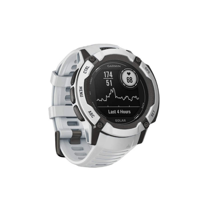 Garmin Instinct® 2x Solar Gps Smartwatch - Health & Fitness Tracking With Multi-band Gnss - Whitestone