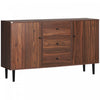 HOMCOM Kitchen Sideboard with 2 Cabinets 3 Drawers Buffet Table