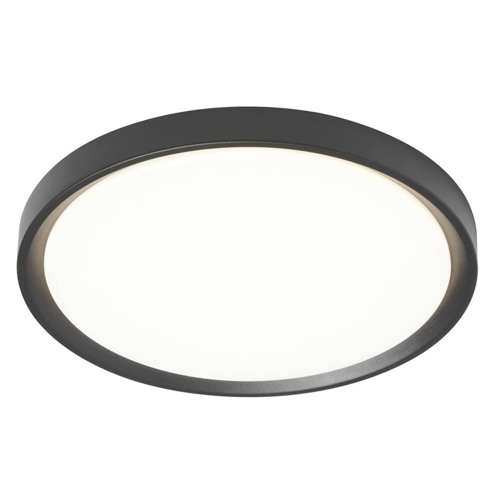 Dainolite Frida Flush Mount 30w Sandy Black Finish Lamp
