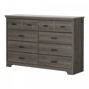 Versa 8-drawer Dresser - Gray Maple 