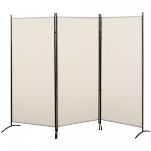 Homcom Double Hinged Room Divider, 3 Panel Privacy Screen