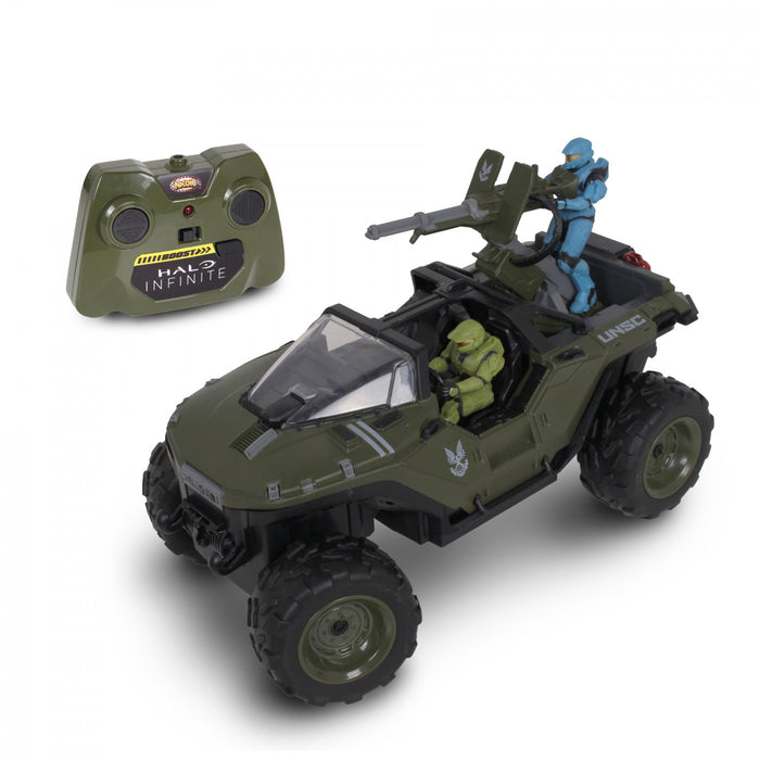 NKOK RC \"Battle Hog\" UNSC Warthog MC & Spartan Mark VII