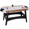 Soozier 61\" Air Hockey Table with LED Scoreboard, Pushers, Pucks