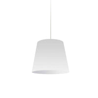Dainolite Oversized Drum 1 Light Pendant Small Small White Shade Lamp